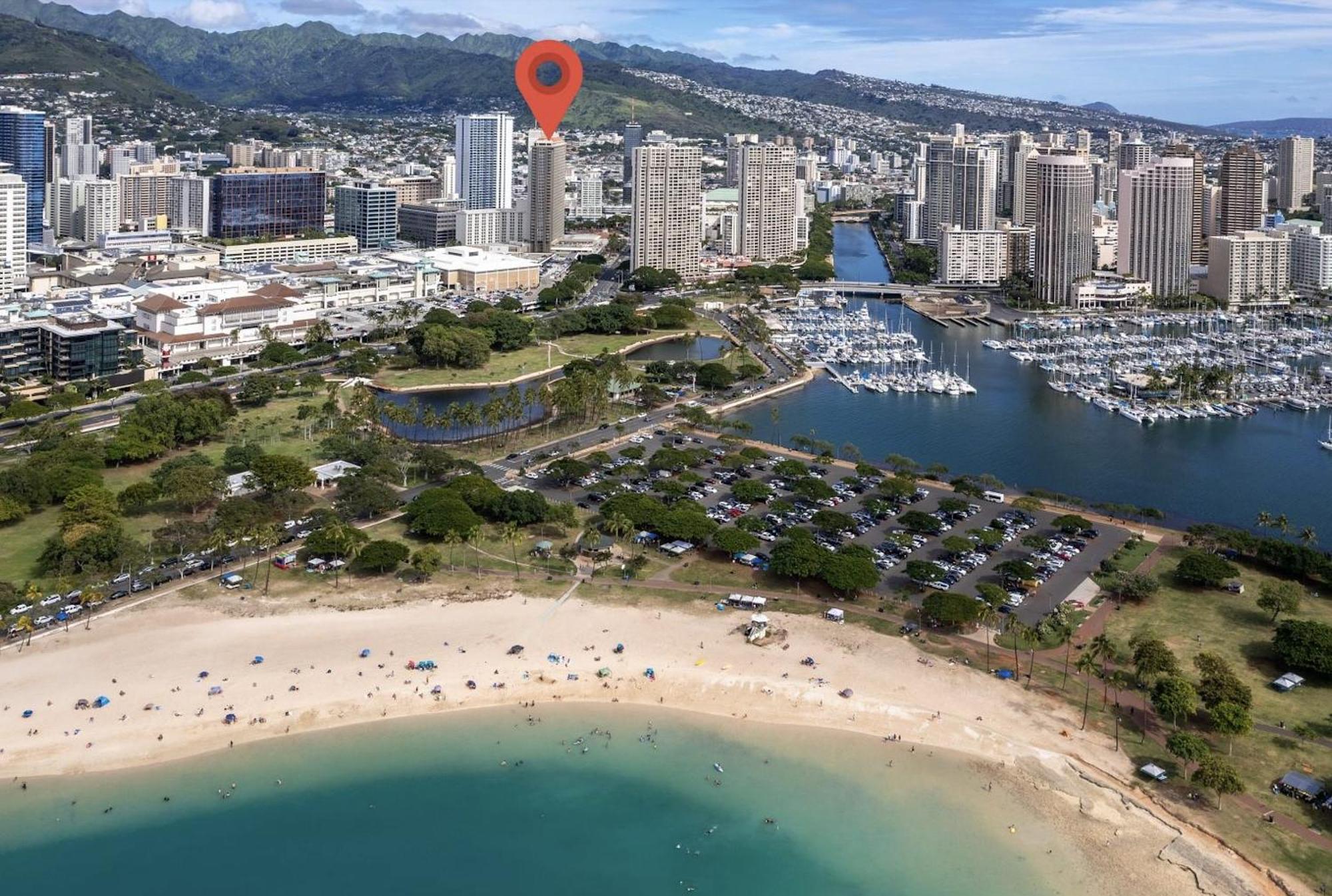 Ala Moana Condo By Zelloo Гонолулу Экстерьер фото